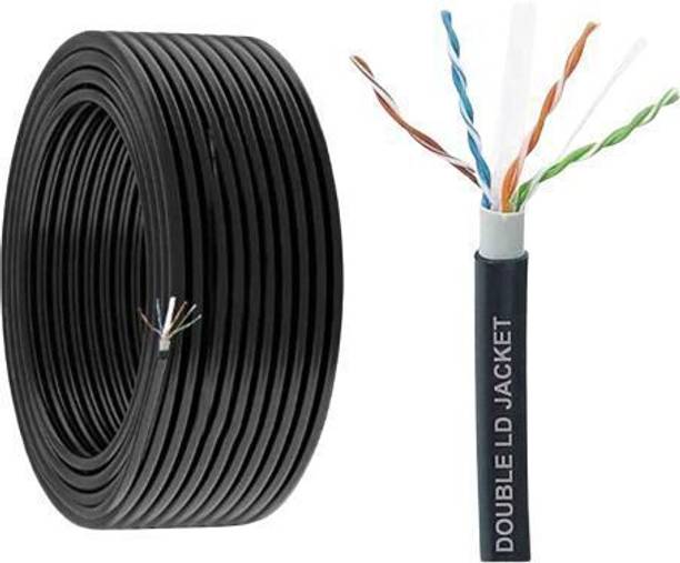 HIVEN Ethernet Cable 50 m CAT-5 LAN CABLE_CCA- 50 meter
