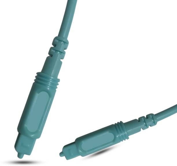 Octec Fiber Optical Cable 1 m Toslink Digital Audio Cord with 4 mm Thickness
