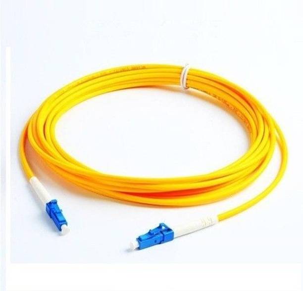 HANUTECH Fiber Optical Cable 5 m Not Applicable LC/PC-LC/PC Single Mode Simplex 5 Meter Fiber Optic Patch Cord