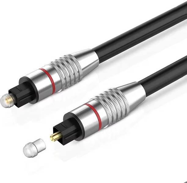 Tobo Fiber Optical Cable 1.5 m Unshielded Digital Optical Fiber toSlink Connect Audio Converter Cable (2M) TD-681OC