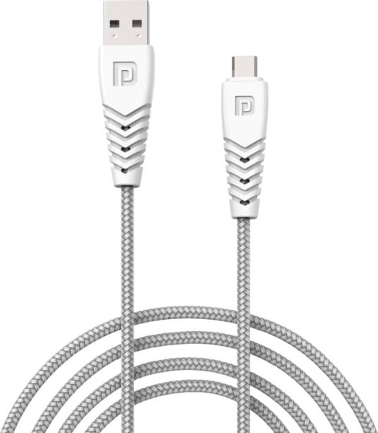 Portronics Micro USB Cable 2 A 1 m Nylon Braided Konnect B