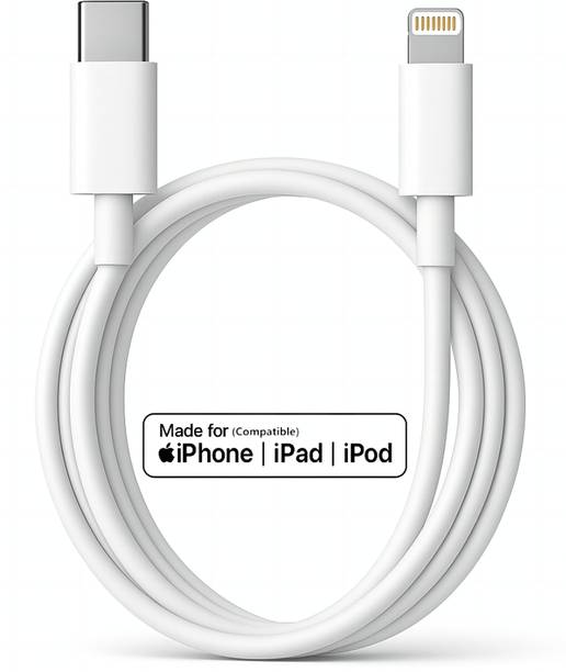 RoarX Lightning Cable 6 A 1 m USB Type C to Lightning Fast Mobile Charging Cable Compatible for iPhone