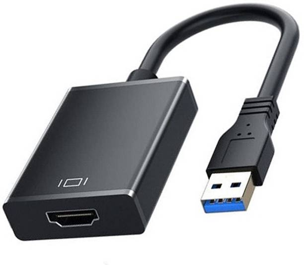 RuhZa HDMI Adapter 0.05 m USB 3.0 to HDMI Cable Multi-Display Video Converter