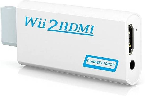RyzCare Wii to HDMI 1080P Converter Wii2HDMI Adapter Gaming Adapter