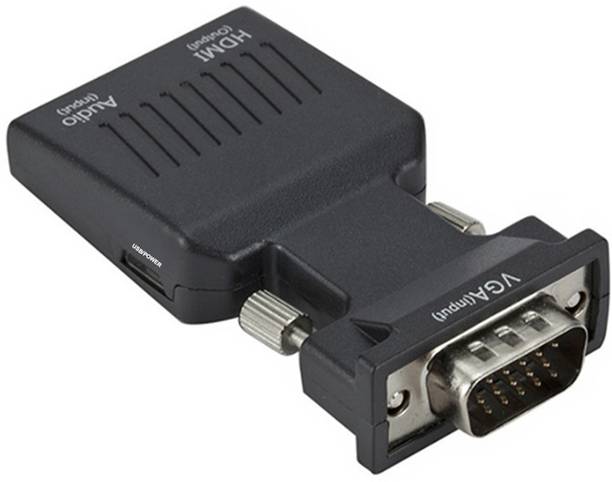 Imaashi  TV-out Cable VGA to HDMI Adapter Converter with Audio – 1080p