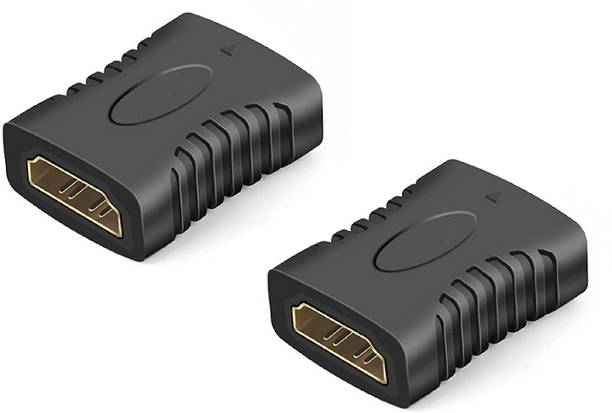 Kenware  TV-out Cable HDMI Extension Female to Female Connector 4K HDMI Extender Adapter (Pack of 2)