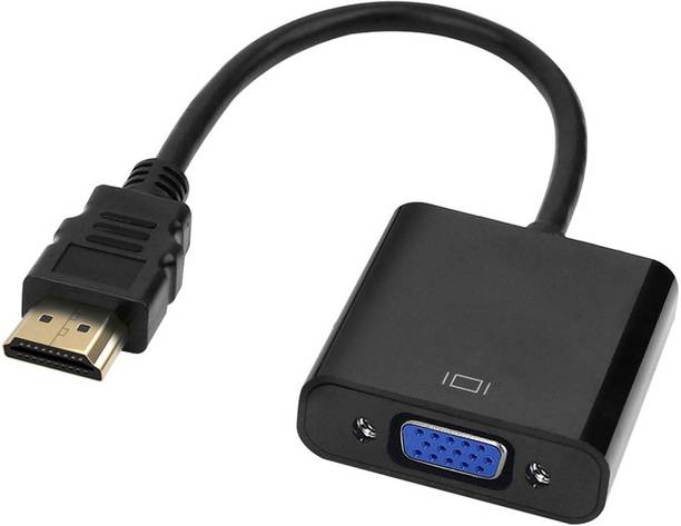 RRCART  TV-out Cable HDMI to VGA Adapter/Converter 1080P for Projector, Computer, Laptop, TV