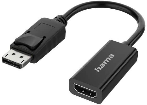 Hama HDMI Adapter 0.5 m DISPLAY PORT TO HDMI ADAPTER, UHD 4K
