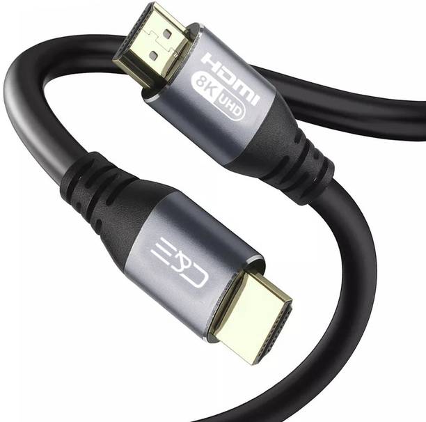 C&E HDMI Cable 3.05 m Cables & Etc ® 8K HDMI 2.1 with Ethernet, UHD Resolution, 3 Mtr (10ft), 48 GBPS Transmission Ultra High Speed, Dolby DTS, eARC, 3D, Compatible with All HDMI-Enabled Devices