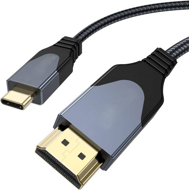 OG X NEXA WITH DEVICE HDMI Cable 1.8 m USB C to HDMI Cable 6FT (4K@60Hz), Type-C to HDMI Adapter Male to Male