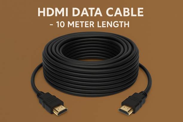 ots world HDMI Cable 10 m HDMI Cable 10M Length Support 4K/UHD Laptop/CCTV/LCD
