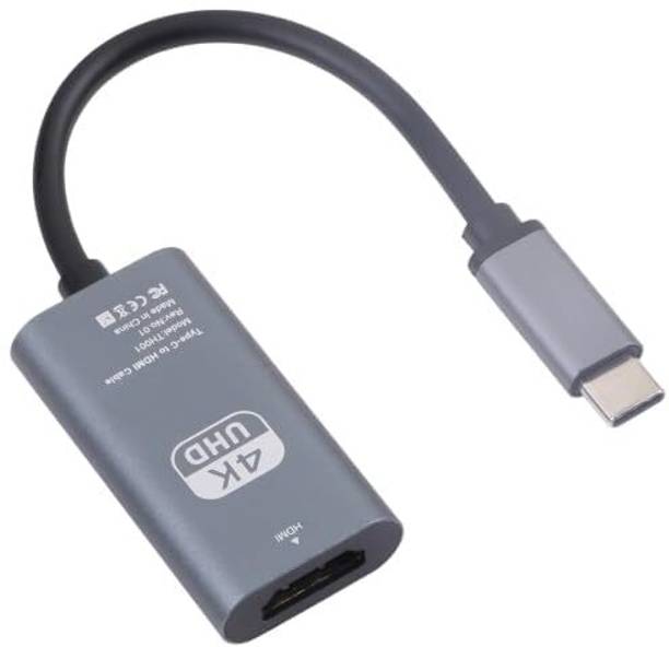 VOOCME HDMI Cable 2 A 0.15 m NA USB C to HDMI Adapter, Type c to HDMI 4K Adapter with Video Audio