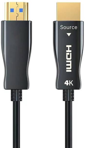 Tobo HDMI Cable 50 m 4K HDMI Fiber Optic Cable 4K 60Hz 18Gbps HDR ARC HDCP2.2 3D Slim Flexible HDMI 2.0 Cable for HDTV/TVbox/Gaming Box / 4K Projector EPL-153H (4k, 50m)