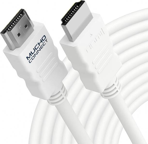 Muchoconnect HDMI Cable 1.5 m Hdmi 2.1 arc cable 8K @60Hz | 4K @120Hz |48 Gbps with Nickel Plated Connectors