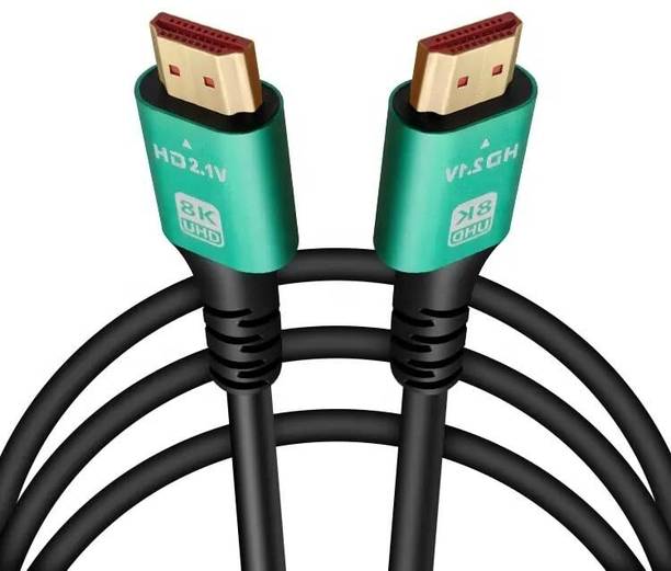 ULTRABYTES HDMI Cable 3 m 8K HDMI Cable 2.1, (Certified) 8K@60Hz & 4K @120Hz 144Hz 48Gbps HDMI 2.1, Ultra High Speed Braided HDMI Cord, HDCP 2.2& 2.3, eARC, HDR10, Compatible Roku TV/PS5/HDTV/Blu-ray