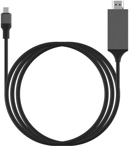 ULTRABYTES HDMI Cable 1.5 m Type-C USB to HDMI Cable USB C to hdmi Cable 4K (3840x2160 HD)