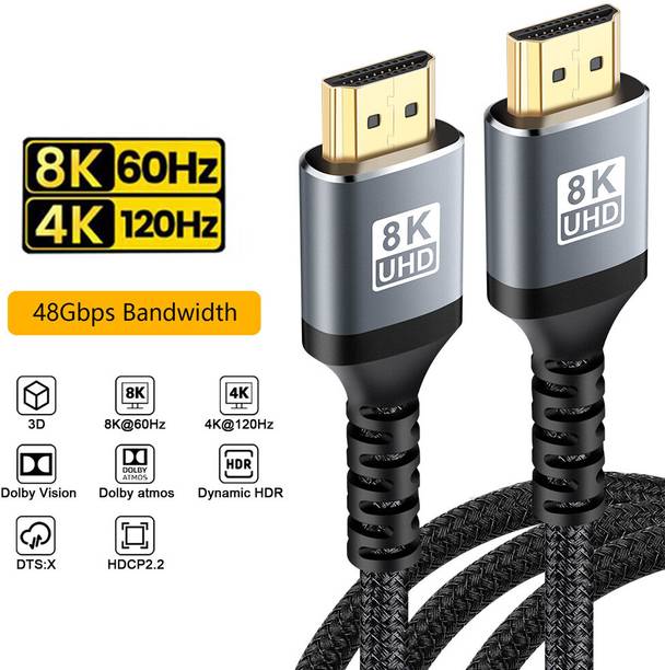 HIVEN HDMI Cable 3 m Hdmi-4k-black 3m