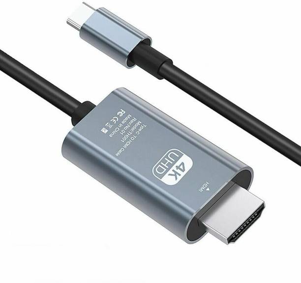 Sancy HDMI Cable 2 m USB Type-C to HDMI Converter Cable [4K Video Output] HDMI Connection Cable