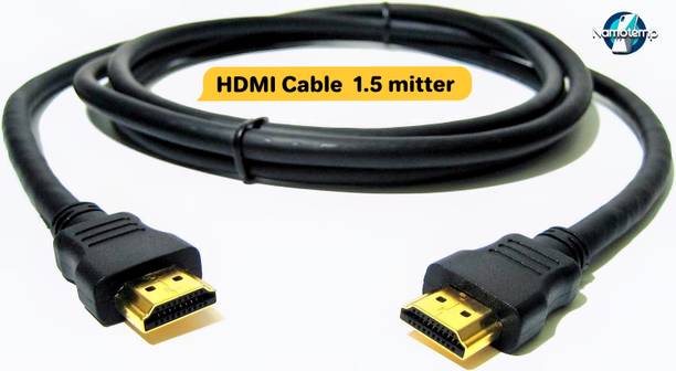 NAMOTEMP HDMI Cable 1.5 m HDMI Cable 1.5 mitter ( PREMIUM QUALITY )