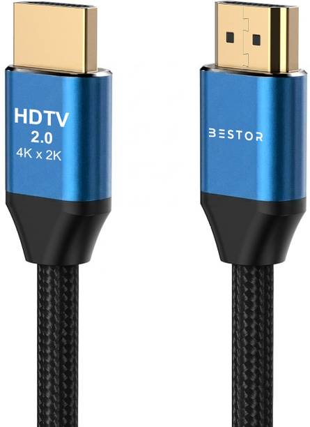 Bestor HDMI Cable 3 m 4K HDMI Cable, High Speed HDMI 2.0 Nylon Braided Cable, 4K@60Hz, Ultra HD, 2K, 1080P