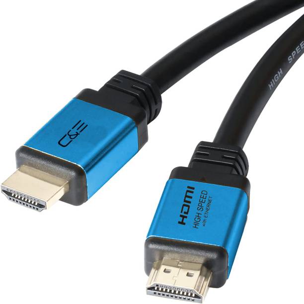 C&E HDMI Cable 7.62 m Cables & Etc® BLUE Ultra High Speed 18Gbps HDMI Cable - CL3 Rated - (25Feet), (8 Meters)