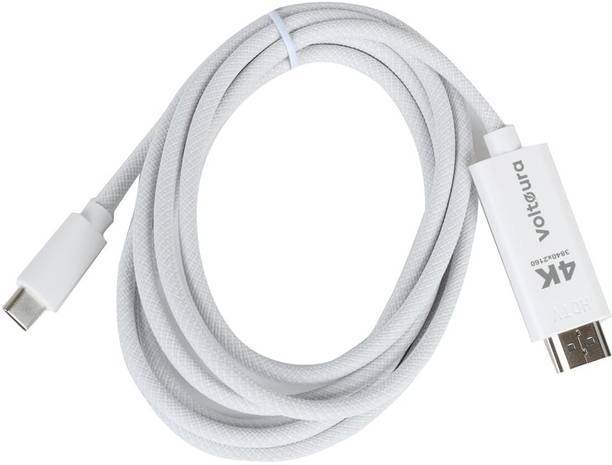 Voltaura HDMI Cable 1.8 m N/A ype-C to HDMI Cable, 4K@30Hz, Ultra HD USB-C to HDMI cable for MacBook