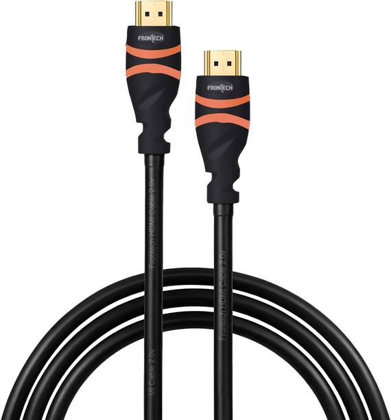 Frontech HDMI Cable 1.5 m - High-Speed HDMI 2.0 Male to Male Cable | 1.5m | 4K @ 60Hz | 18Gbps | Gold Plated Connectors | HDR Ready | ARC Support