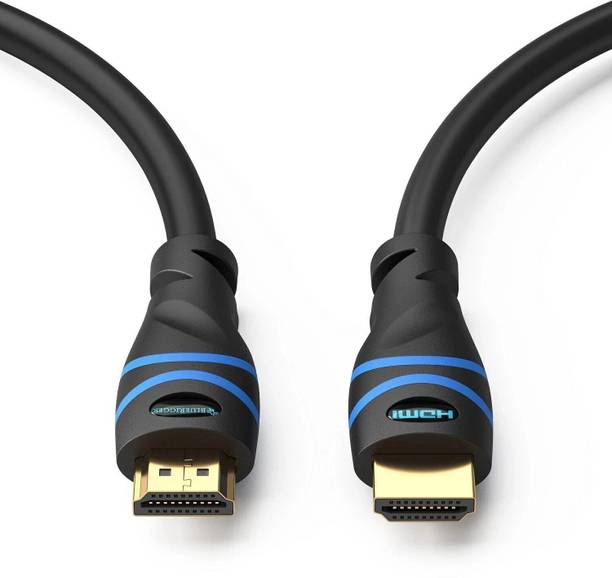 BlueRigger HDMI Cable 4.6 m 8K HDMI 2.1 Cable (8K 60Hz HDR, 4K 120Hz, High Speed 48Gbps with Ethernet, eARC, 3D, HDCP 2.3)