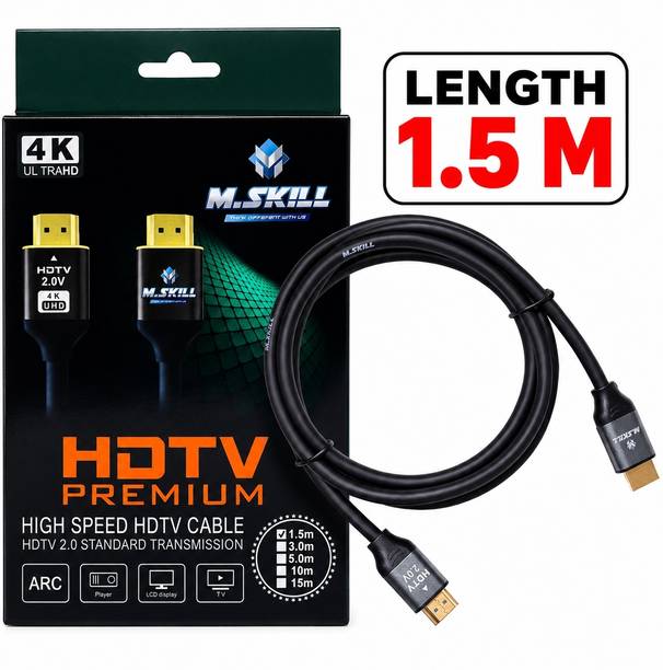 M skill HDMI Cable 1.5 m 4k