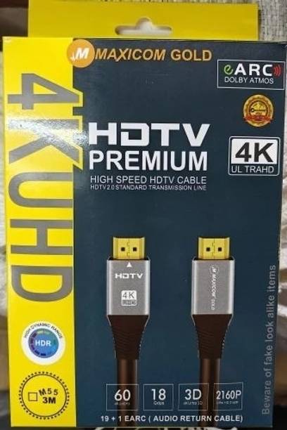 Raj Traders HDMI Cable 3 m 4k