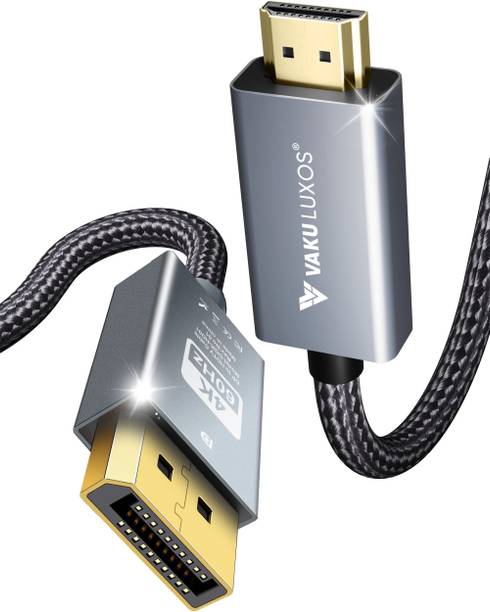 eller santé HDMI Cable 2 m HOLOLINK Nylon Braided DP(DisplayPort) to HDMI Cable, 4K@60Hz Resolution