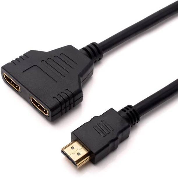 Tobo HDMI Cable 0.3 m HDMI Male 1080P to Dual HDMI Female 1 to 2 Way HDMI Splitter Adapter Cable TD-441H