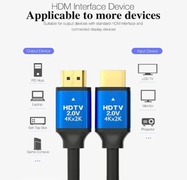 MOBITECH HDMI Cable 1 A 1.5 m PVC BLUE HDMI 4K HD 2.0V PREMIUM