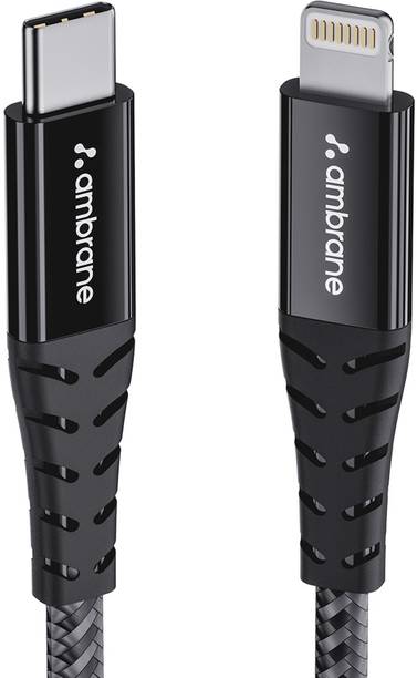 Ambrane Lightning Cable 2 A 1.25 m ABTL-125