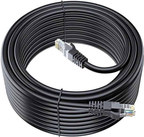 Sadow LAN Cable 50 m 50 Meter Cat5e Outdoor Ethernet Cable Internet LAN Cable RJ45 Patch Cord