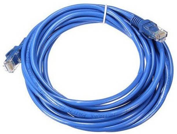 Universalz LAN Cable 3 m 3 Meter Ethernet Cable Lan Network Internet Modem Blue Patch Cord