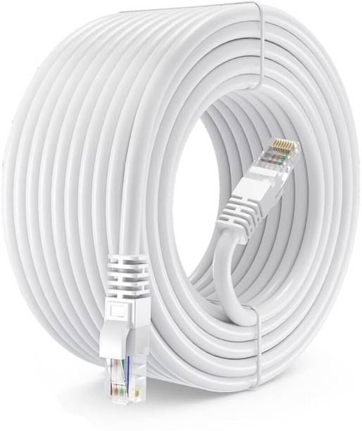 Sadow LAN Cable 40 m 40 Meters CAT6 Intenet Lan Cable Network CAT6 Internet Modem RJ45 Patch Cord