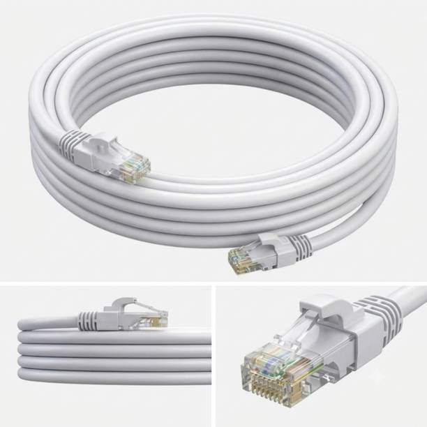 Etake LAN Cable 8 m Patch Cable Internet Network Cable RJ45 Ethernet Patch Cord Ethernet Cable High Speed Cat6 UTP Lan cable Rj45 Cable Lan Wire