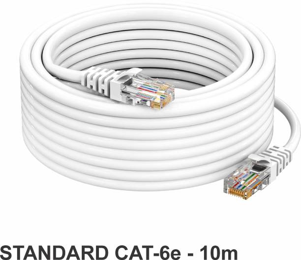 PRODOT LAN Cable 10 m CCA CAT6/Cat 6 Ethernet Cable Network Cable Internet Cable RJ45 LAN Wire High Speed Patch Cable