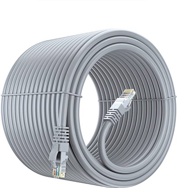 Sadow LAN Cable 50 m 50 Meter RJ45 Lan Cable Wire Patch Cord Faster Than Cat5e/Cat5