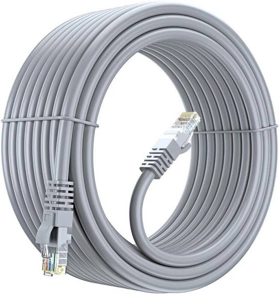 Sadow LAN Cable 15 m High Speed 15 Meter CAT-6 Network RJ45 Ethernet Patch Cord