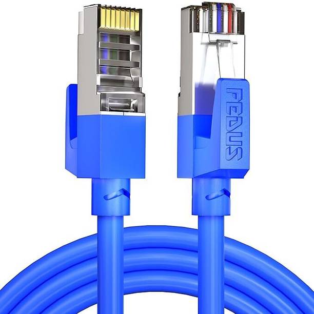 Fedus LAN Cable 1.5 m 1000 MBPS 1.5 Meter High Speed RJ45 Cat5e Ethernet Patch Cable LAN Cable Internet Network