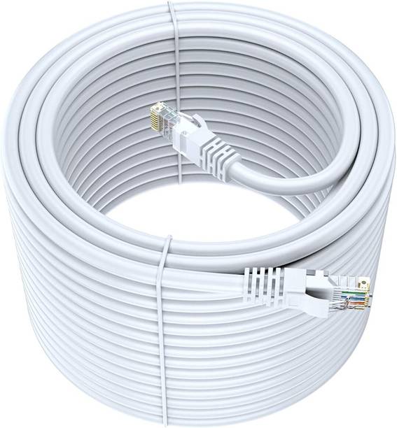 Sadow LAN Cable 30 m High Speed 30 Meter CAT-6 Network RJ45 Ethernet Patch Cord