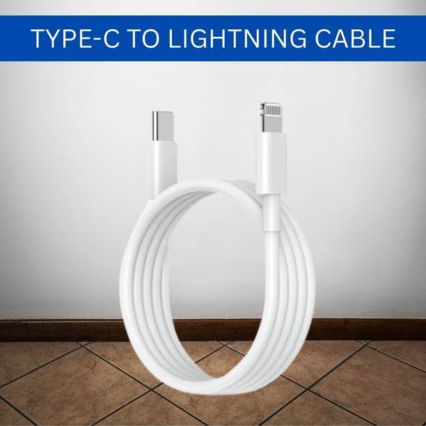 SACRO Lightning Cable 1 m USB C to (Lightning Cable) Mobile Charger Cable for iPhone14/13/12/11 SeriesD492