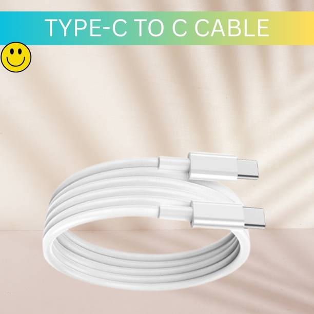 SACRO Lightning Cable 1 m Type C To Type C Charging Cable Compatible With Type C Mobile & Other DiviceR427