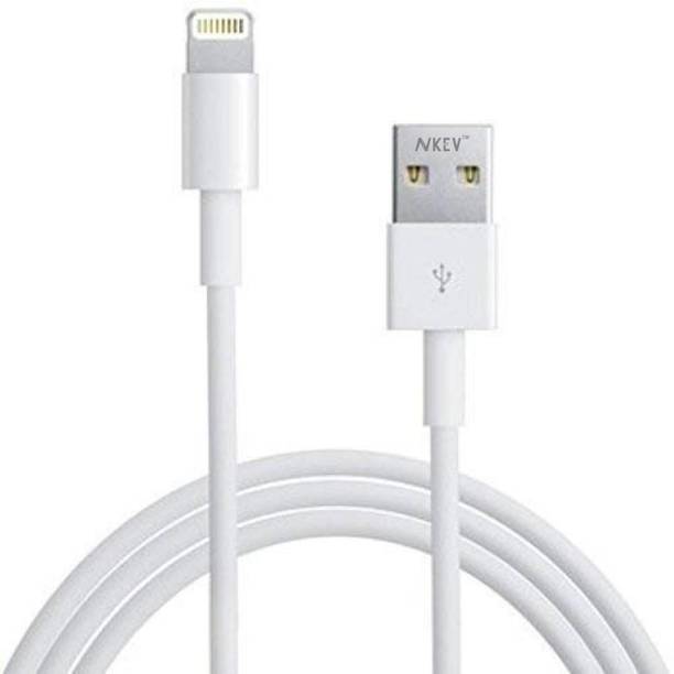 Ankev Lightning Cable 2.8 A 1 m USB to Lightning data cable