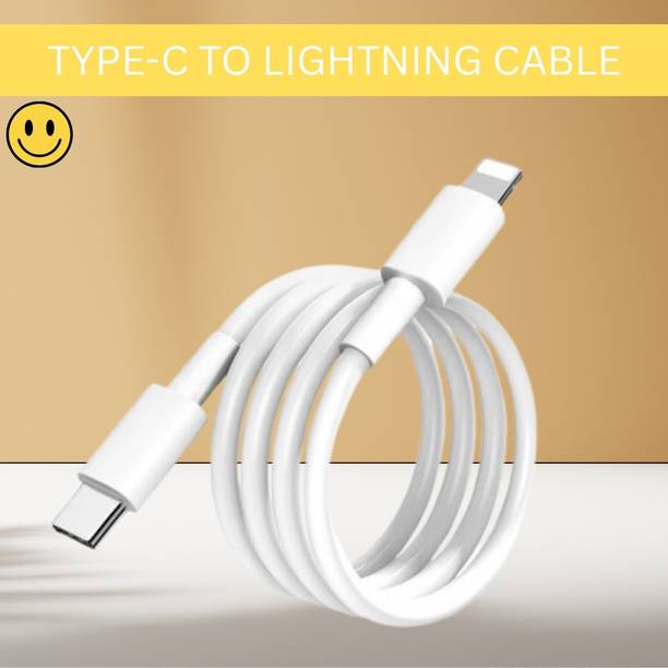 SACRO Lightning Cable 1 m USB C to Lightning Cable Mobile Charger Cable for iPhone 14/13/12/Xr/SeriesN27