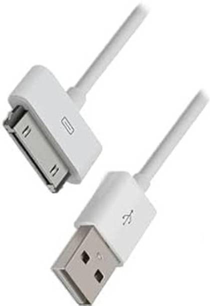 SANNO WORLD Lightning Cable 2.1 A 1 m PVC iPhone 4/4S 30-Pin Charger Cable with Data Sync Support