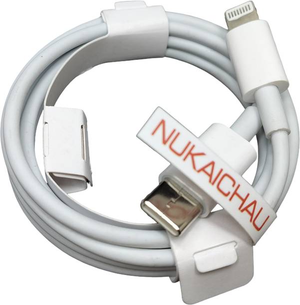 NUKAICHAU Lightning Cable 8 A 1.1 m Copper Braiding ios Mobiles Type-C to Lightning Cable