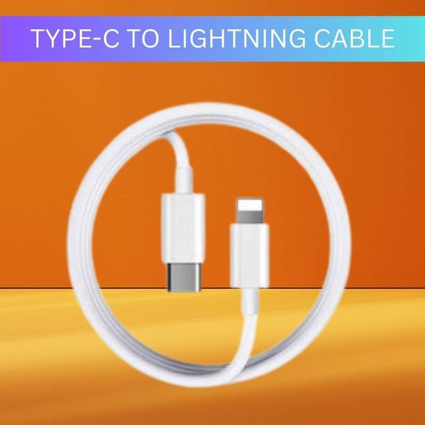 SACRO Lightning Cable 1 m USB C to (Lightning Cable) Mobile Charger Cable for iPhone14/13/12/11 SeriesD301